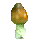 Speckled Molded Mushroom