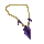 Crystal Tooth Necklace