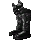 Old Ebon Hero's Forge Chain Feet Ornament
